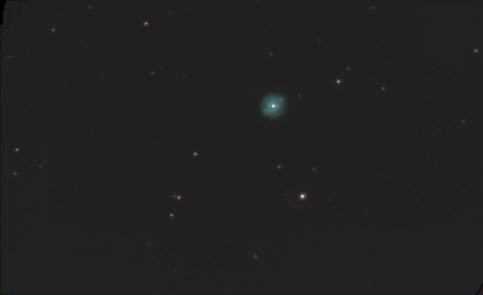 zwei Nebel, NGC 7027 und NGC 6826 im lucky imaging mode